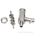 Stainless steel mirror polished meat grinder spare parts